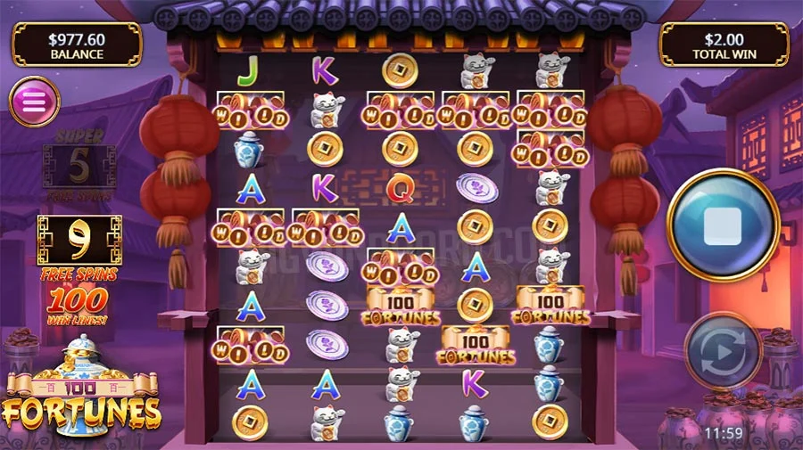 100 Fortunes Slots
